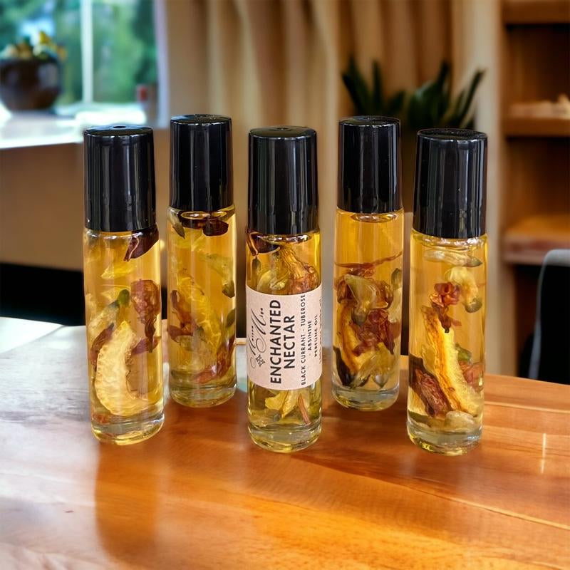 Enchanted Nectar Perfume Oil, Roll on Perfume, Gift Idea