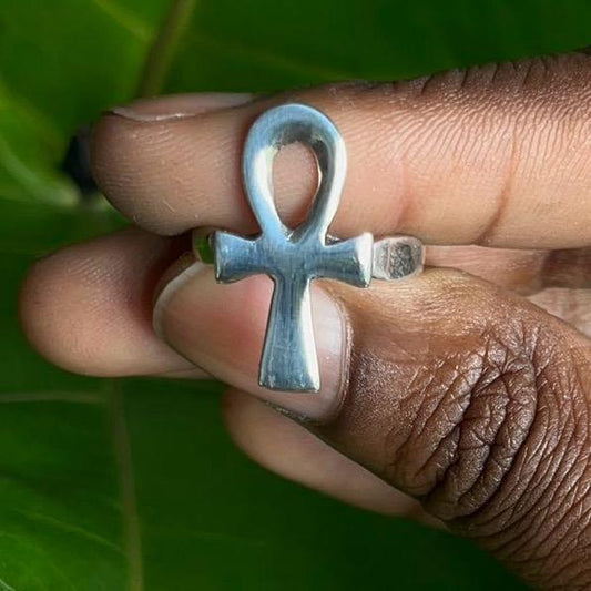 Silver Ankh Rings, .925 Quality