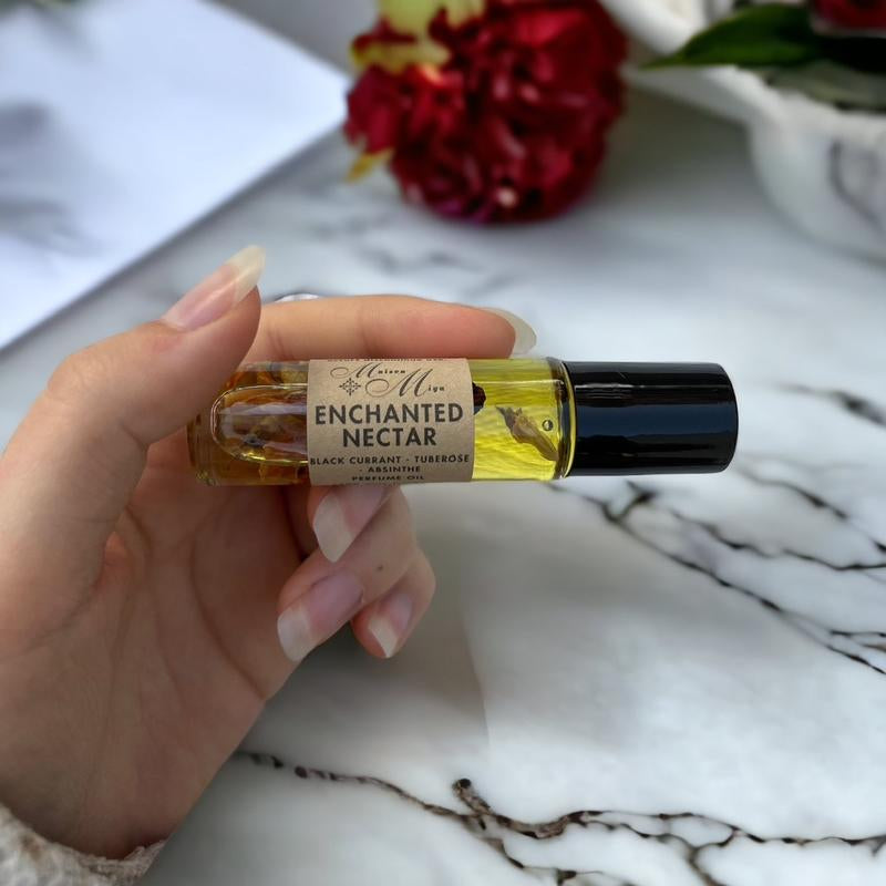 Enchanted Nectar Perfume Oil, Roll on Perfume, Gift Idea